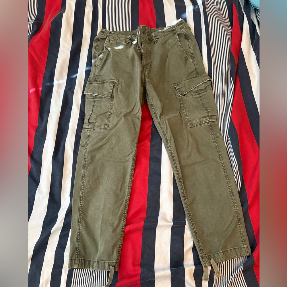 American Eagle Outfitters Green Cargo Pants